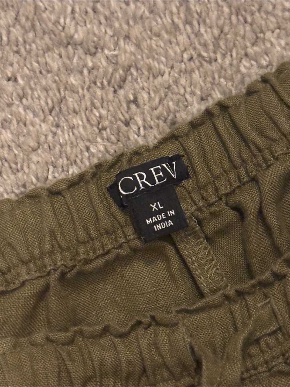 🫒 {PRICE FIRM} J. Crew Soleil Linen Pants ~ Tuscan Olive - Picture 7 of 9